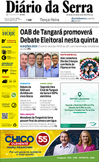 Edição impressa de 13/10/2020