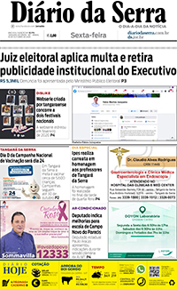 Edição impressa de 16/10/2020