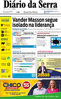 Edição impressa de 11/11/2020
