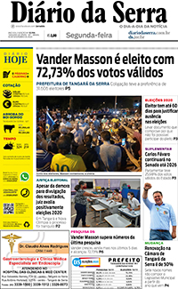 Edição impressa de 16/11/2020