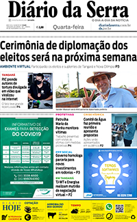 Edição impressa de 09/12/2020