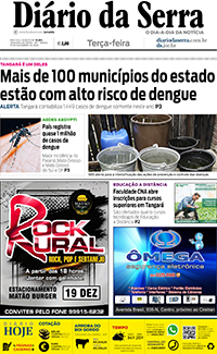 Edição impressa de 15/12/2020