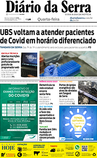 Edição impressa de 16/12/2020