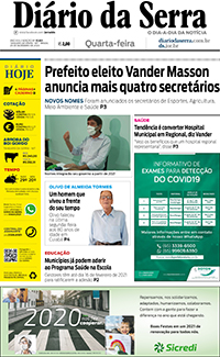 Edição impressa de 23/12/2020