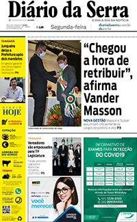 Edição impressa de 04/01/2021