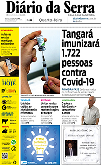 Edição impressa de 20/01/2021