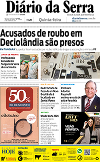 Edição impressa de 21/01/2021