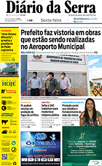 Edição impressa de 22/01/2021