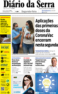 Edição impressa de 25/01/2021