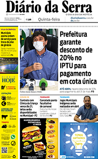 Edição impressa de 04/02/2021