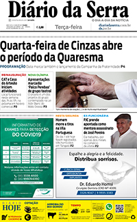 Edição impressa de 16/02/2021