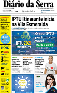 Edição impressa de 17/02/2021
