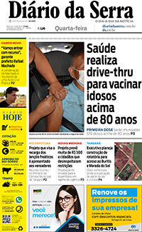 Edição impressa de 03/03/2021