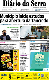 Edição impressa de 19/03/2021