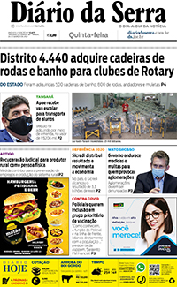 Edição impressa de 25/03/2021