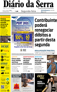 Edição impressa de 29/03/2021