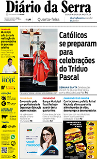 Edição impressa de 31/03/2021