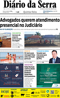 Edição impressa de 01/04/2021