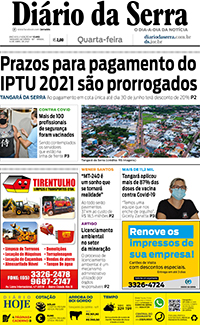 Edição impressa de 14/04/2021
