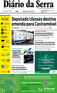 Edição impressa de 23/04/2021