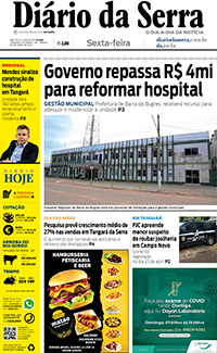 Edição impressa de 30/04/2021