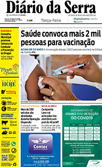 Edição impressa de 22/06/2021