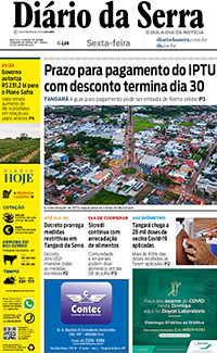 Edição impressa de 25/06/2021