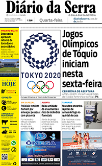 Edição impressa de 21/07/2021