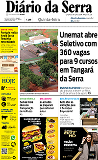 Edição impressa de 22/07/2021