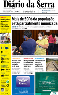 Edição impressa de 23/07/2021