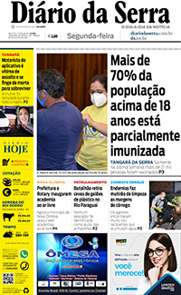 Edição impressa de 26/07/2021