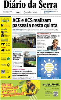 Edição impressa de 28/07/2021