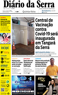 Edição impressa de 29/07/2021