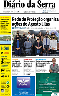 Edição impressa de 30/07/2021