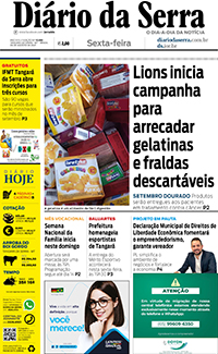 Edição impressa de 06/08/2021