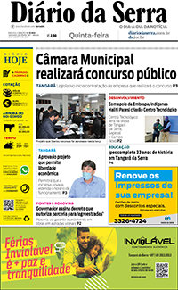 Edição impressa de 12/08/2021