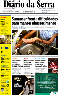 Edição impressa de 13/08/2021