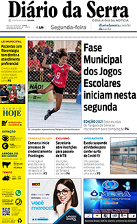 Edição impressa de 16/08/2021