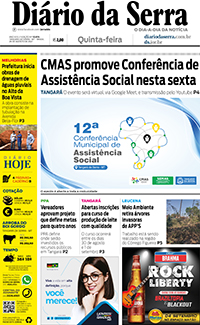 Edição impressa de 26/08/2021