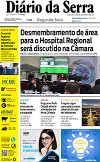 Edição impressa de 30/08/2021