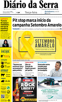Edição impressa de 31/08/2021