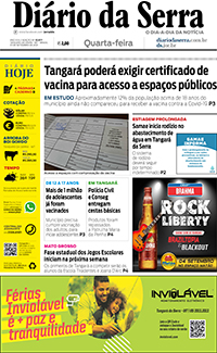 Edição impressa de 01/09/2021