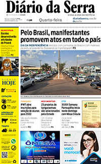 Edição impressa de 08/09/2021