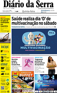 Edição impressa de 14/10/2021