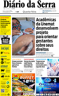 Edição impressa de 24/11/2021