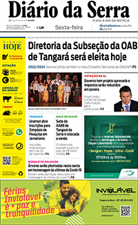 Edição impressa de 26/11/2021