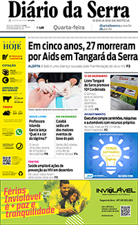 Edição impressa de 01/12/2021
