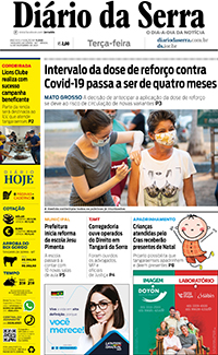Edição impressa de 14/12/2021