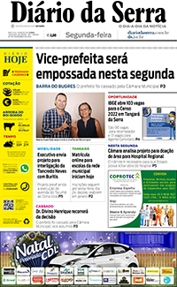 Edição impressa de 20/12/2021