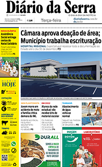 Edição impressa de 21/12/2021